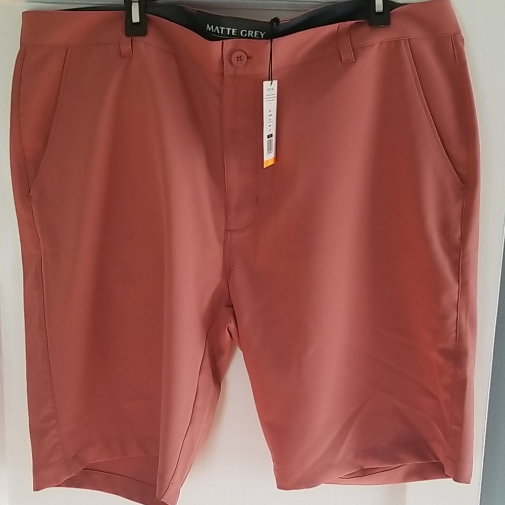 Matte Grey Wayfarer Golf Shorts NWT Size 38